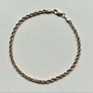 14K Real Gold Rope chain Bracelet | Birthday gift | Woman Bracelet | bracelets |